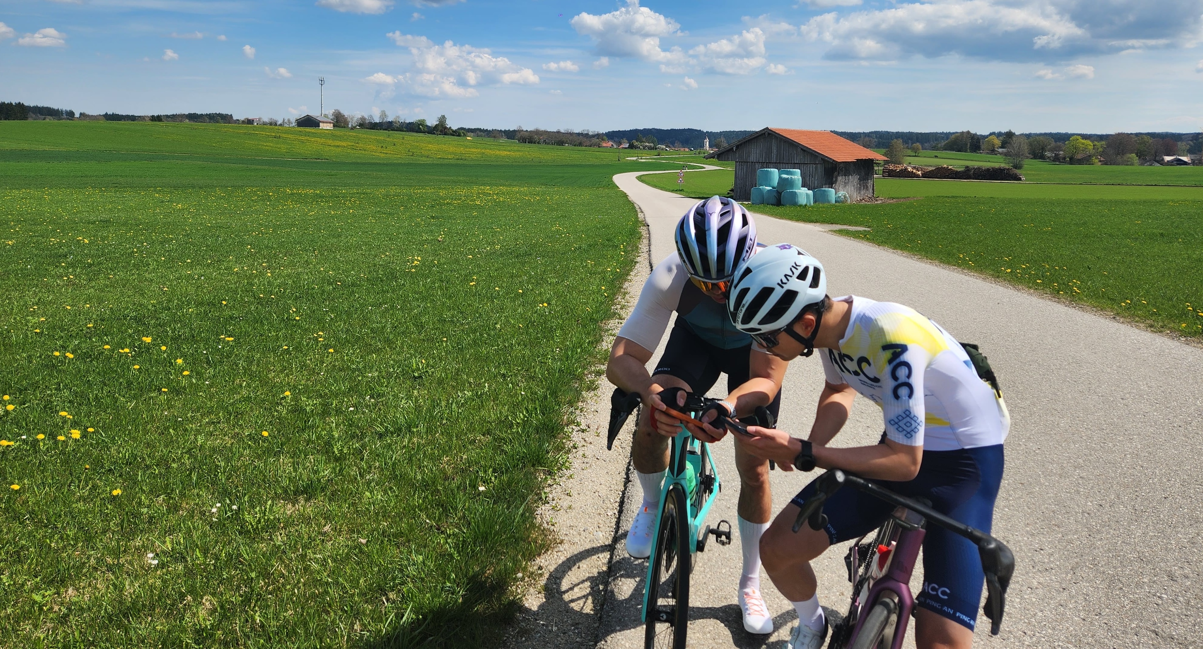 Mid-ride route check
